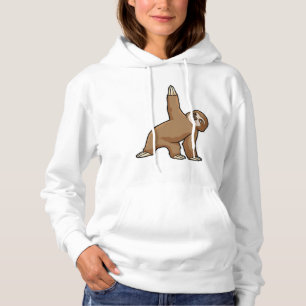 Pull À Capuche Sloth au Yoga Stretching exercices Legs