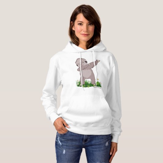 Pull À Capuche Sloth Dabs (Devant entier)