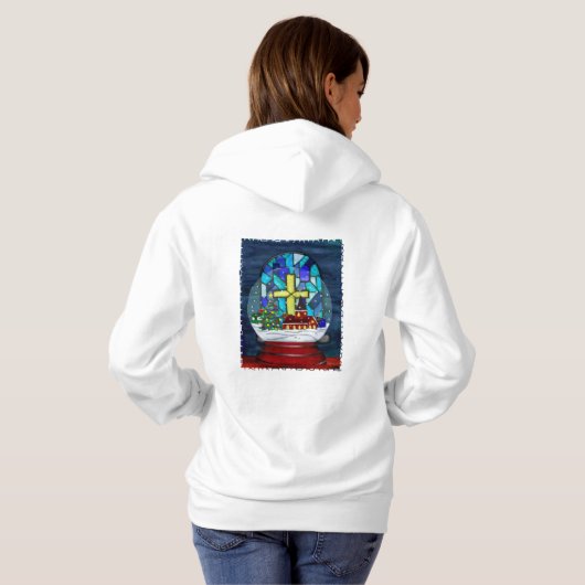 Pull À Capuche Snowglobe Whimsey (Dos entier)