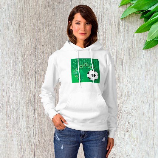 Pull À Capuche Soccer Africa Bold Green Football
