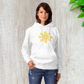 Pull À Capuche Soleil souriant Joyeux soleil