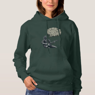 Pull À Capuche Solfeggio explosif guitariste