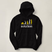 Pull À Capuche Solution Prière islamique musulmane Ramadan Salat  (Design devant)
