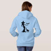 Pull À Capuche Sorcière noire (Dos entier)