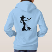 Pull À Capuche Sorcière noire (Dos)