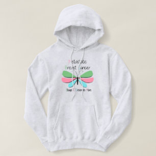 Pull À Capuche Soutien pour le cancer du sein métastatique