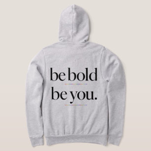 Pull À Capuche Soyez Audacieux Soyez Vous Typographie de déclarat