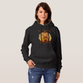Pull À Capuche Soyez heureux Zen Petit bébé Bouddha Mandala (Devant entier)