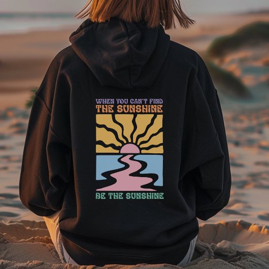 Pull À Capuche Soyez Le Soleil Inspirant