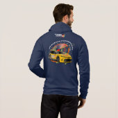 Pull À Capuche Speed Hunter (Mode Sombre) | Homme Full-zip (Dos entier)