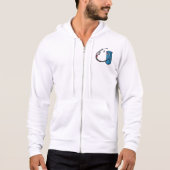 Pull À Capuche Station-service de pompe à essence drôle (Devant)