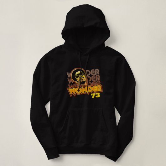 Pull À Capuche Stevie Wonder T-ShirtStevie Wonder 73 T-Shirt_by C (Design devant)