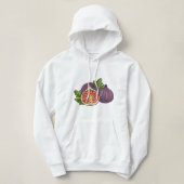 Pull À Capuche Sticker Fig (Design devant)