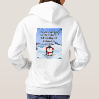 Pull À Capuche Still Standing™ – Une citation douce pour survivre