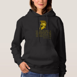 Pull À Capuche Stoïcisme Motivationnel Marcus Aurelius Vie Citati