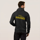 Pull À Capuche Street Smart MillionaireMC Édition de l'éclat de r (Dos entier)