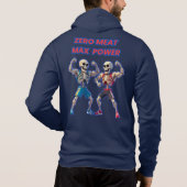 Pull À Capuche Strong to the Bone – Funny Skeleton Muscle Design (Dos)