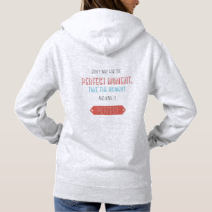 Pull À Capuche Style typographique rétro de motivation