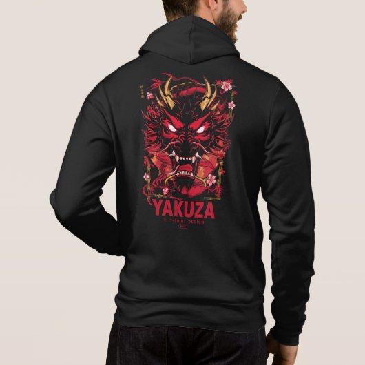 Pull À Capuche style yakuza (Dos)
