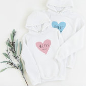 Pull À Capuche Stylish Wifey Custom Name Perzonalized Couple Set