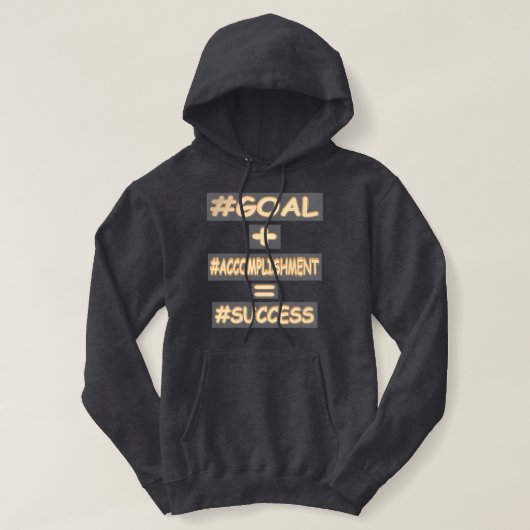 Pull À Capuche "SUCCESS EQUATION" Mignonne conception. Commandez (Design devant)
