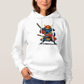 Pull À Capuche Sudadera con capucha Perrito Samurái (Devant)