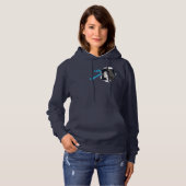 Pull À Capuche Sudadera Hoodie Lady Capricornio (Devant entier)