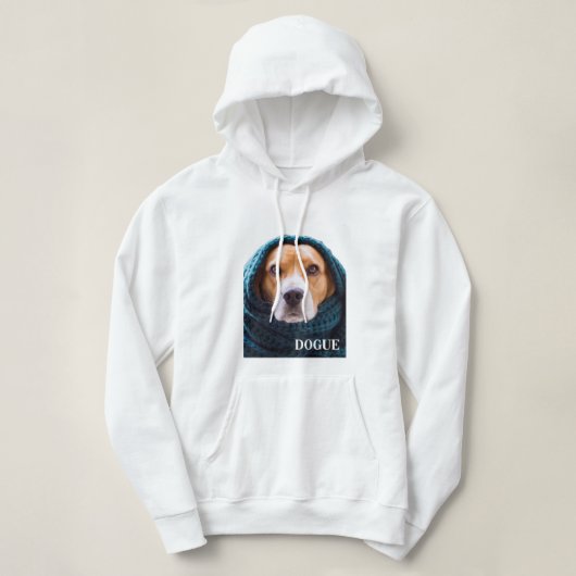 Pull À Capuche sudadera perro beagle (Design devant)
