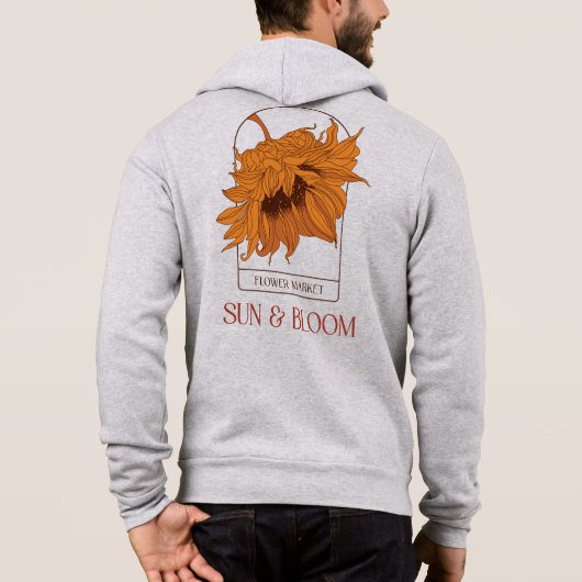 Pull À Capuche Sun & Bloom (Dos)