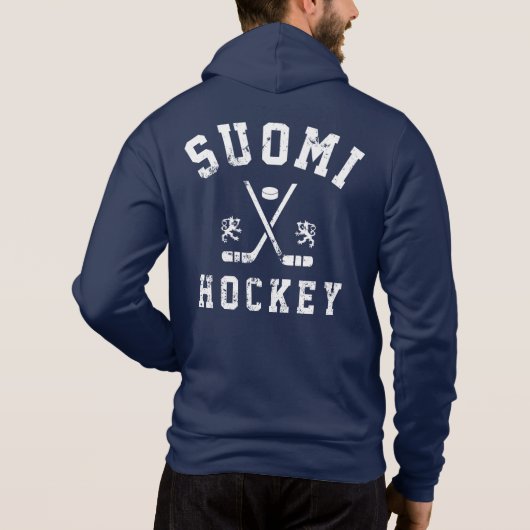Pull À Capuche Suomi Veste de hockey sur glace (Dos)