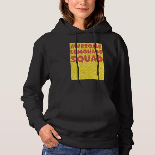Pull À Capuche Superbe escouade de citronnade (Devant)