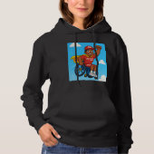 Pull À Capuche Superhero Hoodie Womens (Devant)