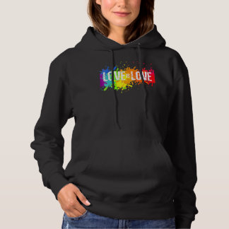Pull À Capuche Support Lgb Love Is Love Lgbt Pride