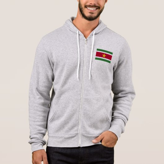 Pull À Capuche Suriname Flag (Devant)