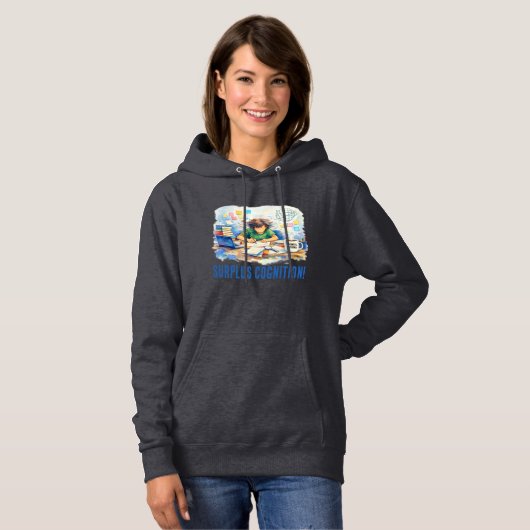 PULL À CAPUCHE SURPLUS COGNITION! CHALEUR (Devant entier)