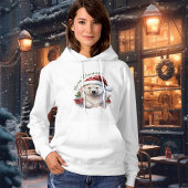 Pull À Capuche Sweat-shirt à capuche avec ourson polaire de Noël