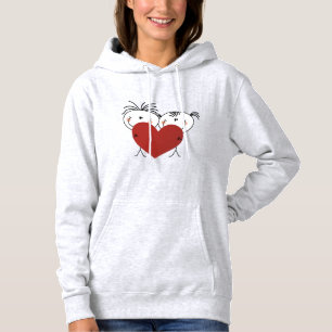 Pull À Capuche Sweat-shirt à capuche pour couple sur le thème de