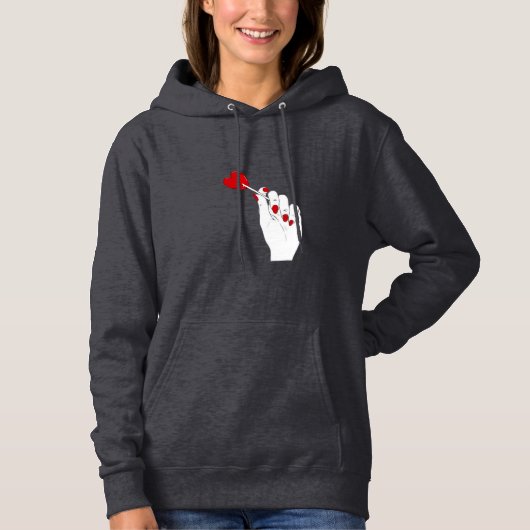 Pull À Capuche Sweat-shirt à capuche pour couple sur le thème de  (Devant)