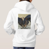 Pull À Capuche Sweat-shirt à capuche Western Style Wild Mustang (Dos)