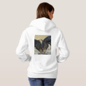 Pull À Capuche Sweat-shirt à capuche Western Style Wild Mustang (Dos entier)