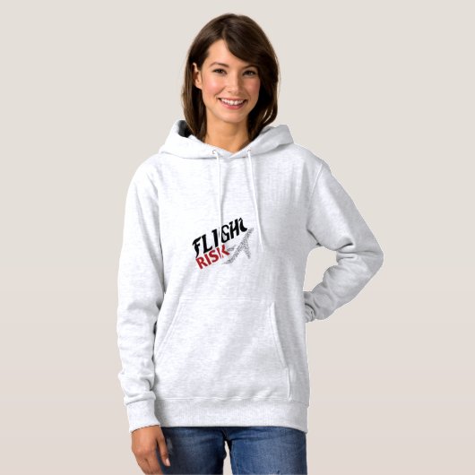Pull À Capuche Sweat-shirt à capuchon de base pour femmes (Devant entier)