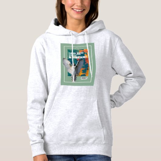 Pull À Capuche Sweat-shirt citation poétique de l'ombre 'Retour e (Devant)
