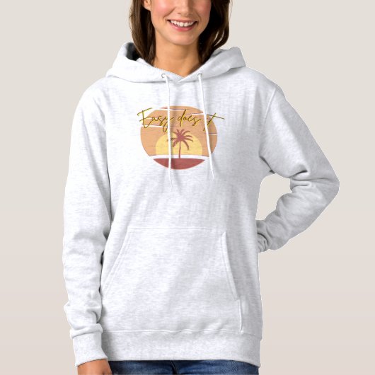 Pull À Capuche Sweat-shirt Easy Does It (Devant)