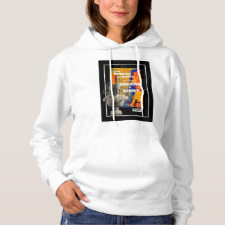 Pull À Capuche Sweat-shirt « Je ne suis que des mots de poésie »