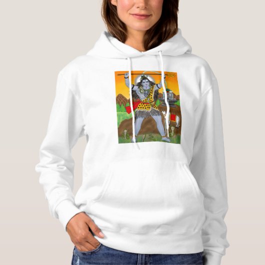 Pull À Capuche Sweat-shirt Lord Shiva (Devant)