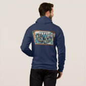 Pull À Capuche "Sweat Zipper élégant : Style sans effort pour cha (Dos entier)