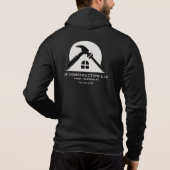 Pull À Capuche Sweater de travail zippé pour adulte-ABP  (Dos)