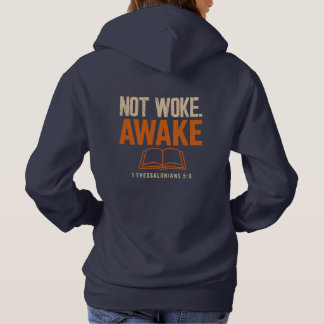 Pull À Capuche Sweatshirt 1 Thessaloniciens 5:6 Pas Réveillé Évei