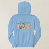 Pull À Capuche Sweatshirt à capuche avec Joanna volant (Design dos)