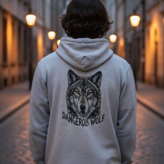 Pull À Capuche Sweatshirt à capuche Dark Wolf Energy